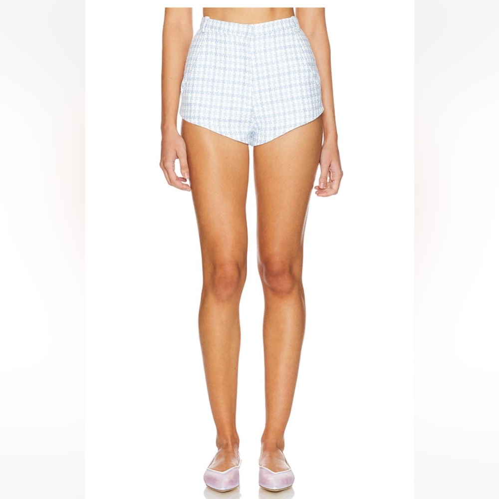 AU Kelsi Short in blueberry tweed